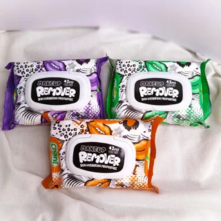 دستمال مرطوب آرایش پاک کن chanf